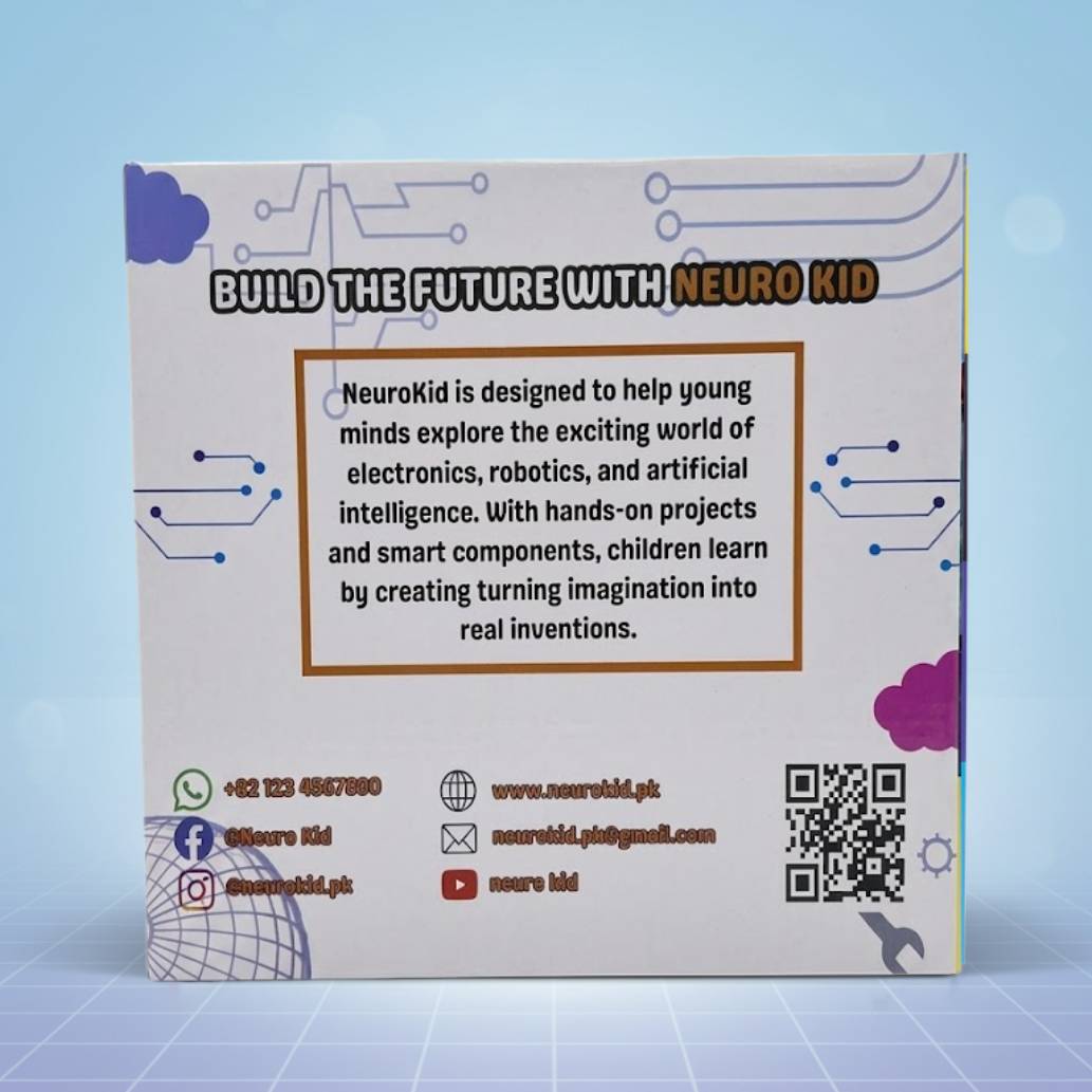 NeuroKid S.T.E.M, Robotics & AI Learning Kit for Kids