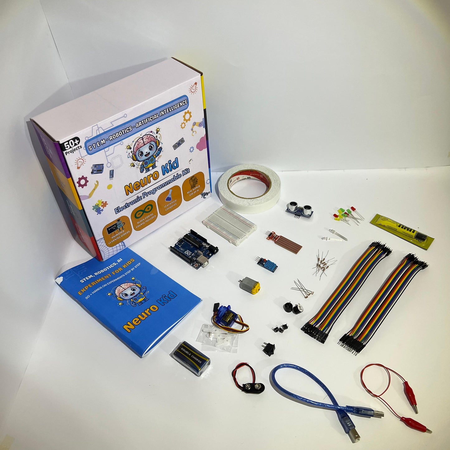 NeuroKid S.T.E.M, Robotics & AI Learning Kit for Kids
